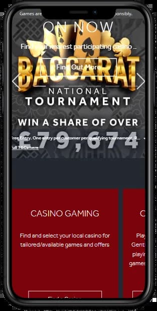 Genting Casino UK Mobile